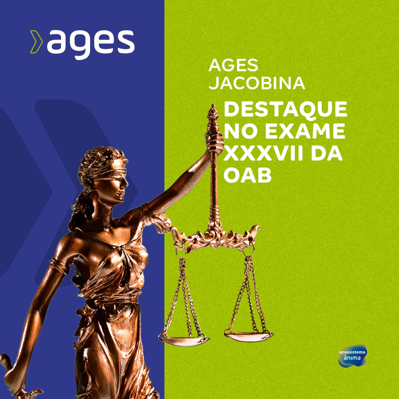 Ages Jacobina é destaque em 37º Exame da OAB